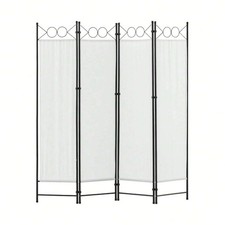 4 Panel Folding Room Divider