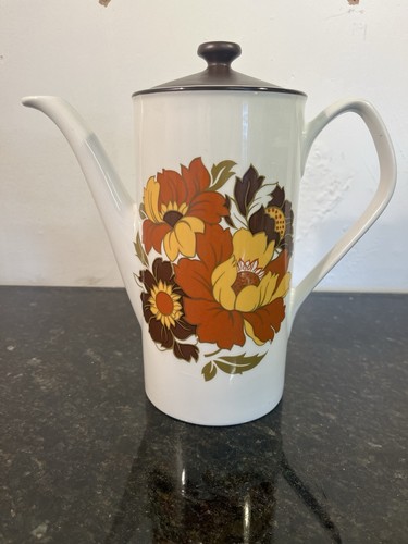 Vintage retro floral coffee - vintage,