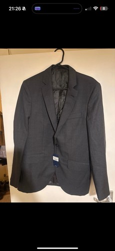 Bnwt hackett charcoal plain - hackett,