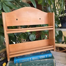 Vintage Wooden Spice Rack 2