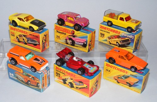 Matchbox superfast job lot - 6, x