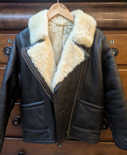 Men brown sheepskin - men's,