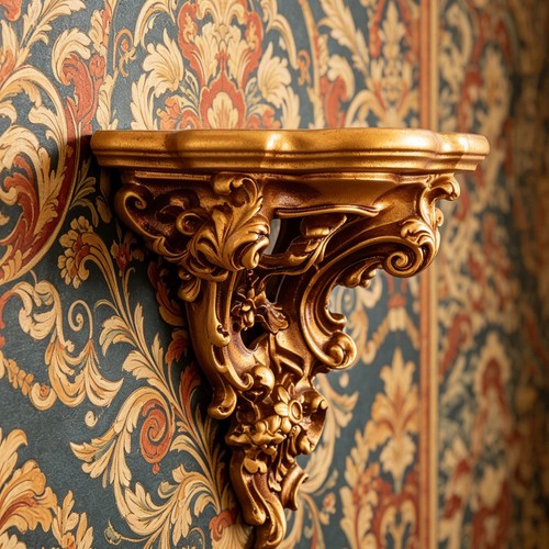 Carved wall mounted storage - carved, wall-mounted