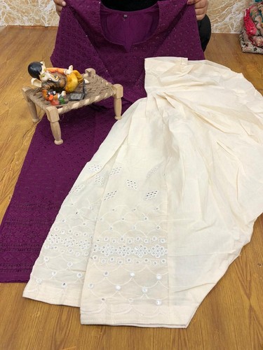 Stitches chikankari suits - chikankari,