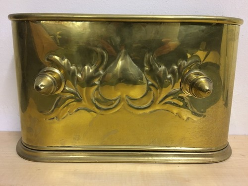 Antique brass art nouveau - antique, tidy