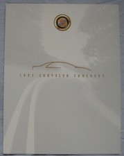 1997 Chrysler Concorde USA Brochure Pub.No. 74-383-9728