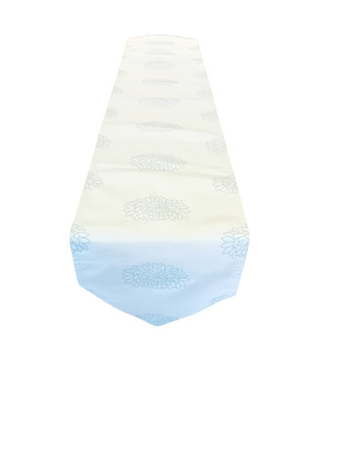 Table runner floral pattern - table,