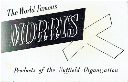 Morris six minor oxford - morris, &