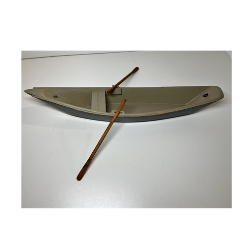 Vintage wooden rowboat dorey - vintage,