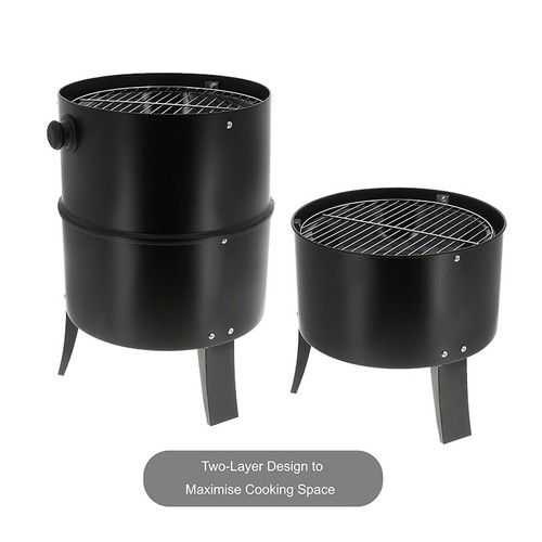 Black bbq charcoal - in,
