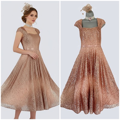 Bnwt ispirato rose gold sequin