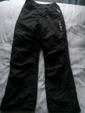 Campri kid's Salopettes 11-12 Black ski pants snow board trousers girls boys 