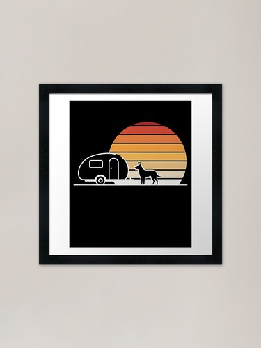 Teardrop camper sunset with - teardrop,