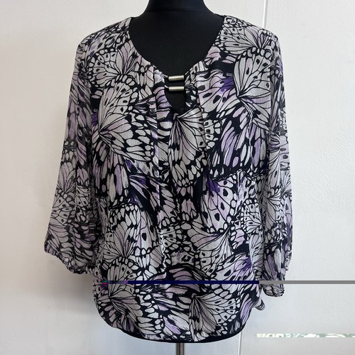 Bonmarche top butterfly - top, blouse