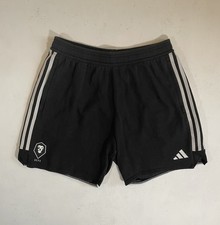 Salford City FC Shorts Adidas Mens Size L 2022 Black Jersey Training Football