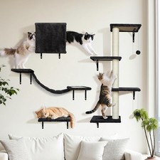 Cat Wall Shelves, 10-Piece Set