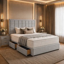 LUXURY DIVAN BED SET WITH