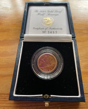 Gold Proof Half Sovereign of various years- FREE POST