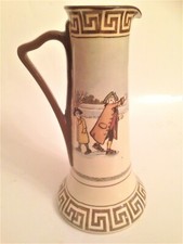 Royal Doulton Skating Series Ware Jug D2789 EXSTREAMLY RARE 21cm high