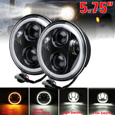 2pc 5-3/4" 5.75 inch Headlight