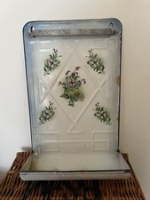 Vintage French Enamel Wall