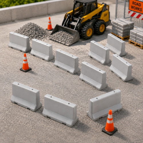 Scale jersey barriers - jersey,