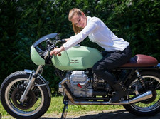 Tommaselli Commander Genuine Gold Clip On /fork legs Ducati Guzzi Laverda 35mm