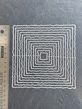 Square metal die Set X13