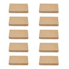 10PCS Replacement Fire Bricks Universal 25mm Vermiculite Stove Wood Log burner