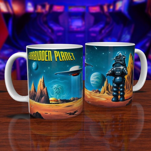 Forbidden planet mug redux - forbidden,