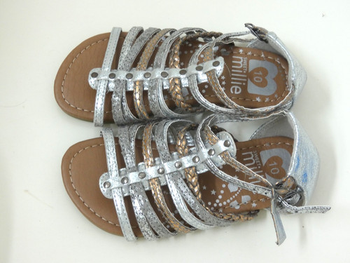 Child sandals silver gold - child's,