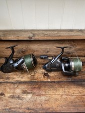 Shimano Long Cast Big Bait runners  X2 Loaded With 56lb Braid