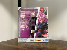 Genuine SH Figuarts Dragonball Super Goku Black Super Saiyan Rose Figure