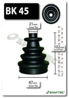 Shaftec boot kit bk45 - cv,
