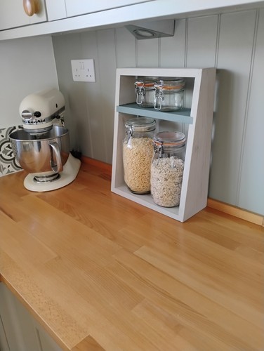 Wooden shelf unit - shelf, freestanding
