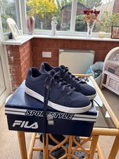 Fila Mens Trainers Blue Size 8