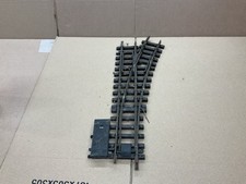 LGB G GAUGE SWITCH POINT TURNOUT TRACK RIGHT HAND ELECTRIC R3 CURVE BRASS READ !