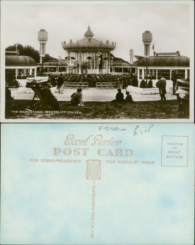 Westcliff sea bandstand - sea,