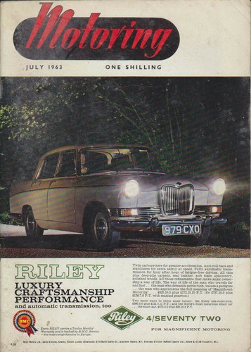 Motoring nuffield mag - motoring, 7/63