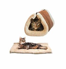 2 In 1 Pet Tunnel Bed Mat Cat