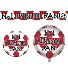 Liverpool Football Party Accessories Pack
