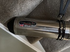 Suzuki GSXR1000 K7-K8 2007-2008 343mm X-Oval Titanium Exhaust Silencer Can Kit