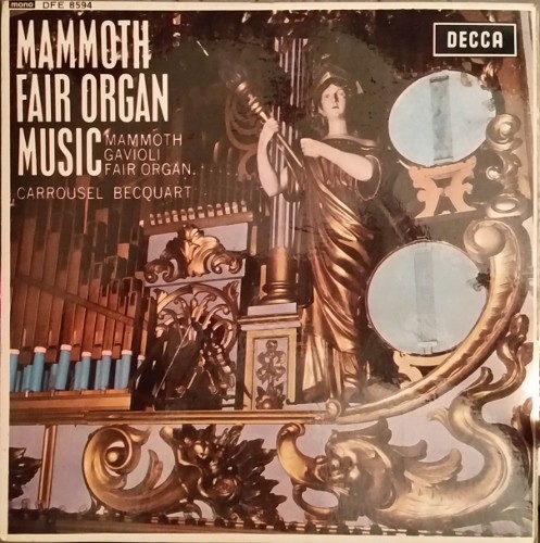 Mammoth gavioli fair organ - gavioli, /