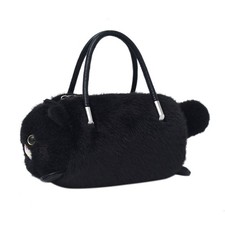 Plush Handbag Cat Bucket Bag