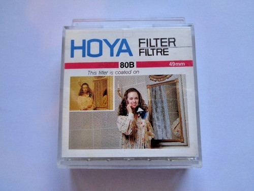 Hoya 80b 49mm colour - 80b,