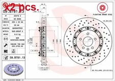 X2 PCS FRONT BRAKE DISC ROTOS