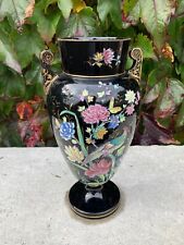 Large Black vintage Vase