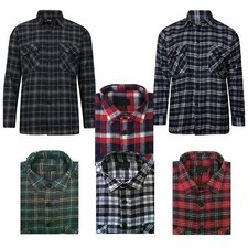 MENS FLANNEL LUMBERJACK CHECK