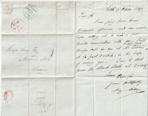 1837 miller letter - miller,