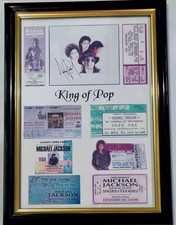 Framed Michael Jackson print
